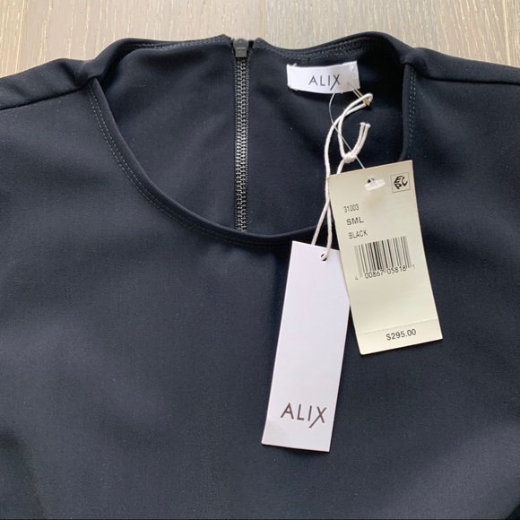 ALIX Bleecker Open-Back Stretch-Jersey Bodysuit - Picture 5 of 5